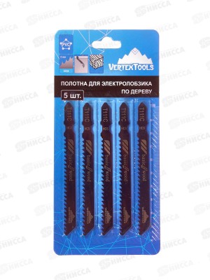 Полотно для электролобзика Vertextools T111C, Т111С *10