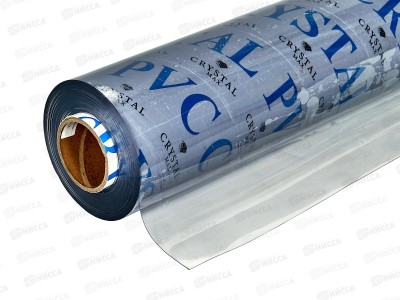 Клеенка Сristal силиконовая 0,8мм*20м 0,8м кристалл