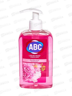 ABC Жидкое мыло Розовый букет 400мл *12