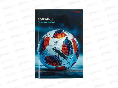 Записная книжка ПП А6 96л Футбольный мяч - 18, 96-7567
