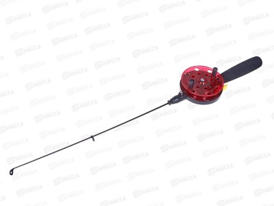Удочка штекерная зимняя Namazu &quotIce Perch Fishing&quot, L=60 см, с катушкой d=90 мм, стеклопластик/100/