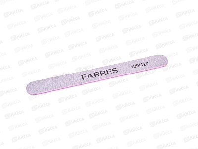 Farres Пилка MJ011-1 100/120 для ногтей любого типа *50
