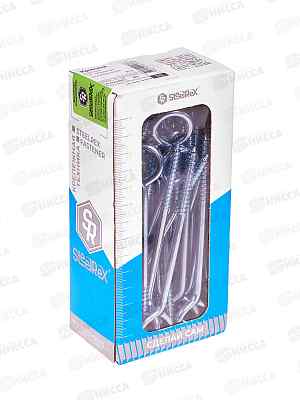 Шуруп-кольцо  6,0х100 коробка с окном  40шт SteelRex