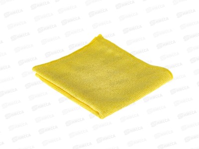 Салфетка из микрофибры Optiline 30*30см, 180гр., желтый, 31-4351  *50