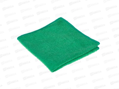 Салфетка из микрофибры Optiline 30*30см, 180гр., зеленый, 31-4354  *50