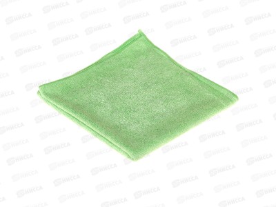 Салфетка из микрофибры Optiline 40*40см, 220гр., зеленый, 31-3979  *50
