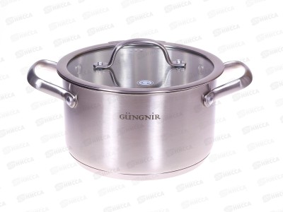 Кастрюля Nord 3,1л 20*11.5см 304 сталь GR01-D-20