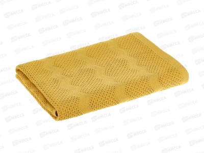 Полотенце вафельное 70*140 G-057 желтый
