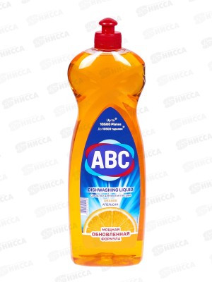 ABC Средство для мытья посуды Апельсин 750мл *20
