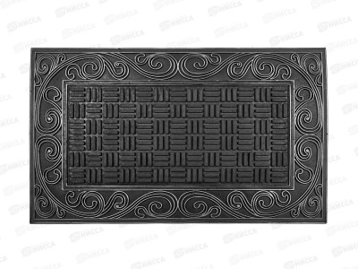 Коврик фактурный Color Premium Utsokt 45*75см Blabar черн..93621*10