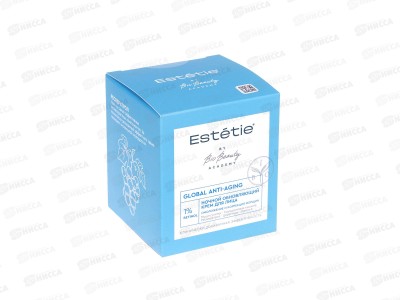 Estetie Крем ночной Global Anti-Aging для лица Обновляющий 45мл *6