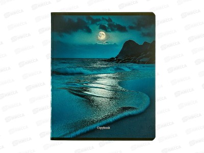Тетрадь 48л клетка Collezione Лунные пейзажи, 48-5587  *5/100