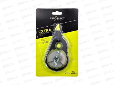 Корр.лента INFORMAT EXTRA 5мм*25м роллер INF-CPF-05-25 *24