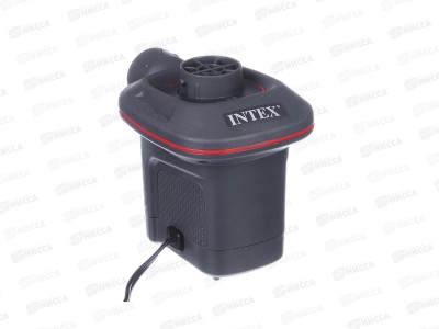Насос 66636 электрический 12В от прикуривателя, 3 насадки INTEX  *6