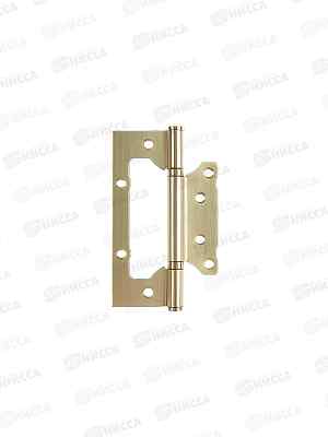 Петля без врезки 125*75*2,5 GР золото 2BB Сазар *2