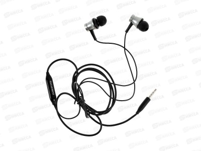 Наушники BOROFONE BM73 вакуумные с микрофоном 1,2м серый