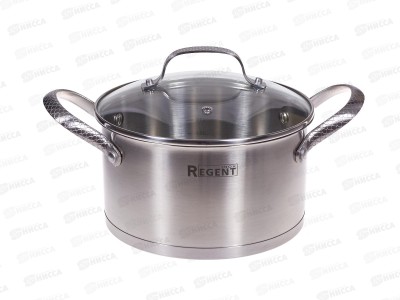 Кастрюля Sirena 65-0320 со стек крышкой 3,4л 20*11см