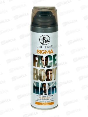 Like Time Sensitive Skin пена для бритья для чувствительной кожи 180мл