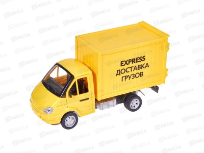 Машинка инерц. 9077-E/DT &quotГрузовой фургон. Express доставка&quot в коробке