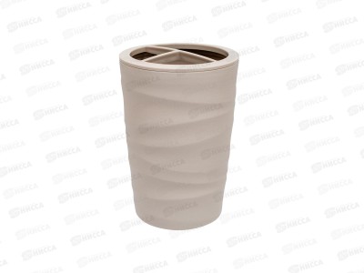 Стакан для зубных щеток Keeplex Wave бежевый топаз KL330510005