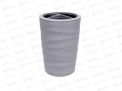 Стакан для зубных щеток Keeplex Wave серый топаз KL330510025