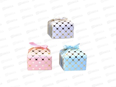 Коробка подарочная 6*6*5см фигурная уп25 Р825-133