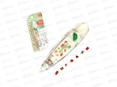 Корректор лент декор 4м*6мм Арбузики DT-5050