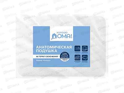 Подушка ППУ/ПЭ анат ХД 40*60