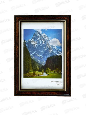 Фоторамка пл. Арона 10*15 382 коричн.*12