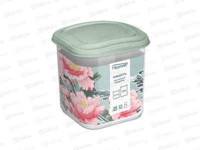 Емкость для сыпучих продуктов 1,1л светло-зеленый 223153517/03