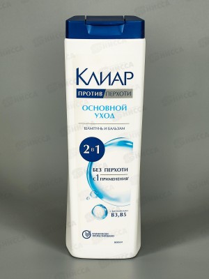 CLEAR шампунь 380мл Основной уход 2в1 *12