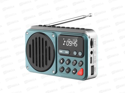 Радиоприемник Perfeo цифровой PILOT FM 87.5-108МГц/ MP3/ питание USB или 3*14500, , серый, PF_D0575