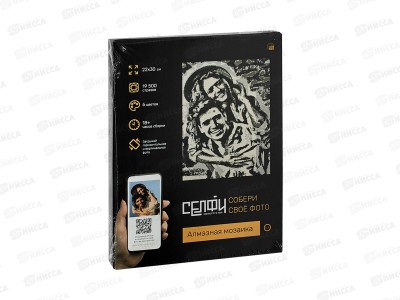 Алмазная мозаика 22х30см &quotСелфиконструктор&quot 6 цв. Классик, СКА-2452
