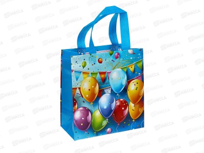 Пакет подар. неткан. материал Mazari Букет 22*23*11см М-8272 *12