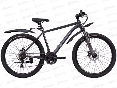 Велосипед 26&quot 21ск RUSH NX 615 DISC ST графит рама 18&quot, 406505