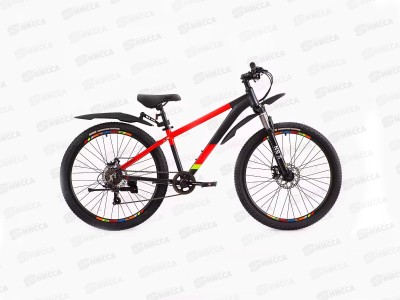 Велосипед 26&quot 7ск RUSH HOUR NS 655 DISC AL черный рама 14&quot, 473395
