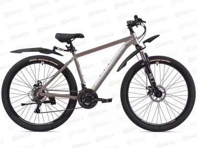 Велосипед 27,5&quot 21ск RUSH XS 725 DISC AL серый рама 18&quot, 388086