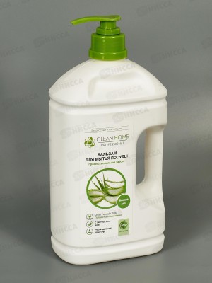 CLEAN HOME Бальзам для мытья посуды Нежное Алоэ 2,5л  *5