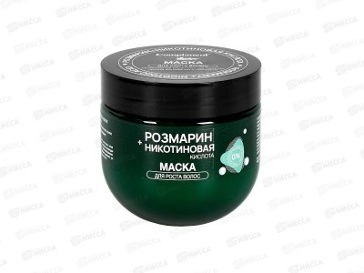 КОМПЛИМЕНТ Розмарин+никотиновая кислота маска для роста волос 300мл *6