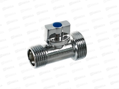 Кран для стиральной машины мини 1/2*3/4 HH хром PROFLINE 44910 *60