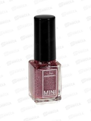 Jeanmishel MINI Лак для ногтей 666 6мл №160 фуксия с золотым песк *24
