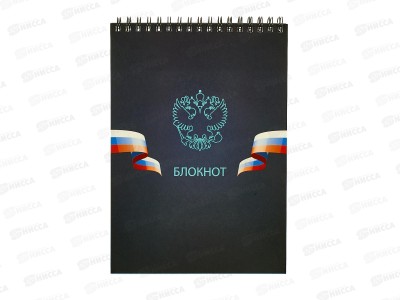 Блокнот 60л inФОРМАТ А5 Россия, кл., греб., IFRNBA5-60 *10/70