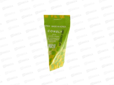 Consly Маска Ночная с коллагеном и экстрактом центеллы азиатской 5г