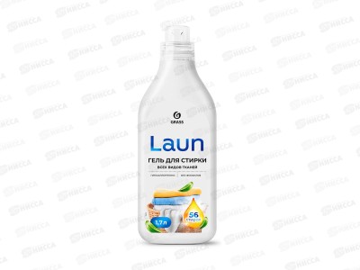 Laun гель для стирки всех видов тканей 1,7л *6  126153