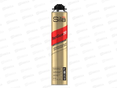 Пена монтажная SILA Pro TopGun 70 профессиональная летняя 880мл *12/816