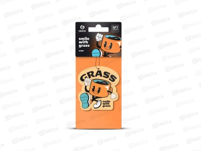 Ароматизатор картонный GRASS &quotСмайл&quot Кофе *25
