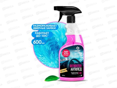 Defroster Защитное средство 600мл  для разморозки стекол 110404 *12