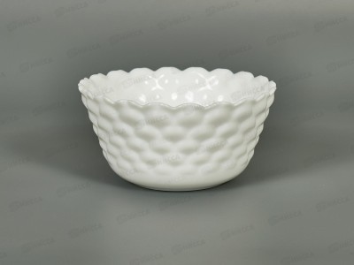 Салатник круглый 12см РО-720Р WHITE 116829 *6/48