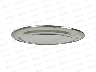 Блюдо овальное 30*20*1,9см нержавейка ПРОФИ 0247