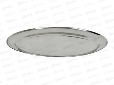 Блюдо овальное 50*36*3,2см нержавейка ПРОФИ 0251